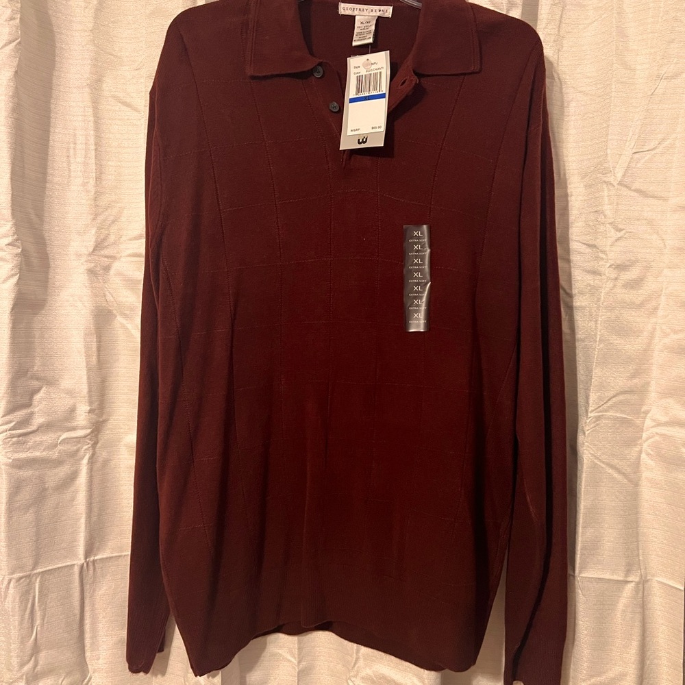 Geoffrey Beene Long Sleeve Extra Soft XL